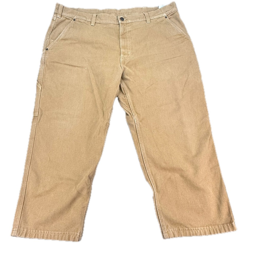 Patagonia Work Pants Mens 42 Brown Iron Forge Hemp Canvas Double Knee Utility